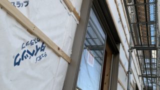 外壁・・・下地組