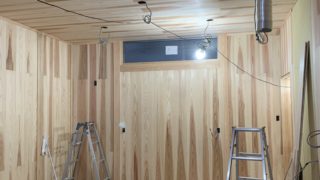 すべてが、板貼り