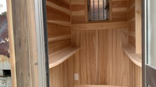 トイレ・・・大工工事終了