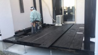 ウッドデッキ・・・3