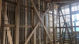 土壁下地・・・竹小舞