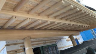 玄関ポーチ・・・完成