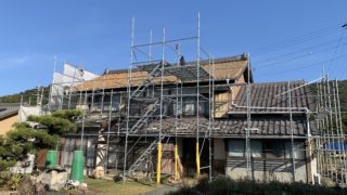 今日から、大規模リフォーム改修工事