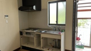 流し台入れ替え工事