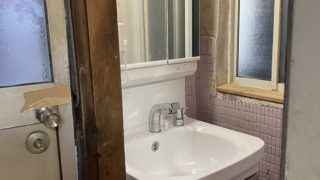 洗面台取り換え工事