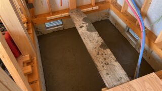 ユニットバス下地土間打ち