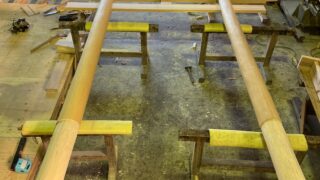 地元企業の稲荷神社の鳥居、お燈明取替工事