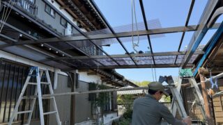 ２回目の貼り替え