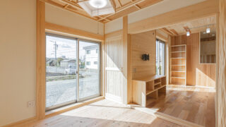 自然素材のリフォームで空気の質が整うクロスから自然素材へ（低アレルゲンを考慮に入れました）