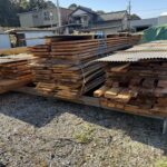 水車の材料の乾燥具合