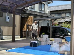 基礎ブロック積